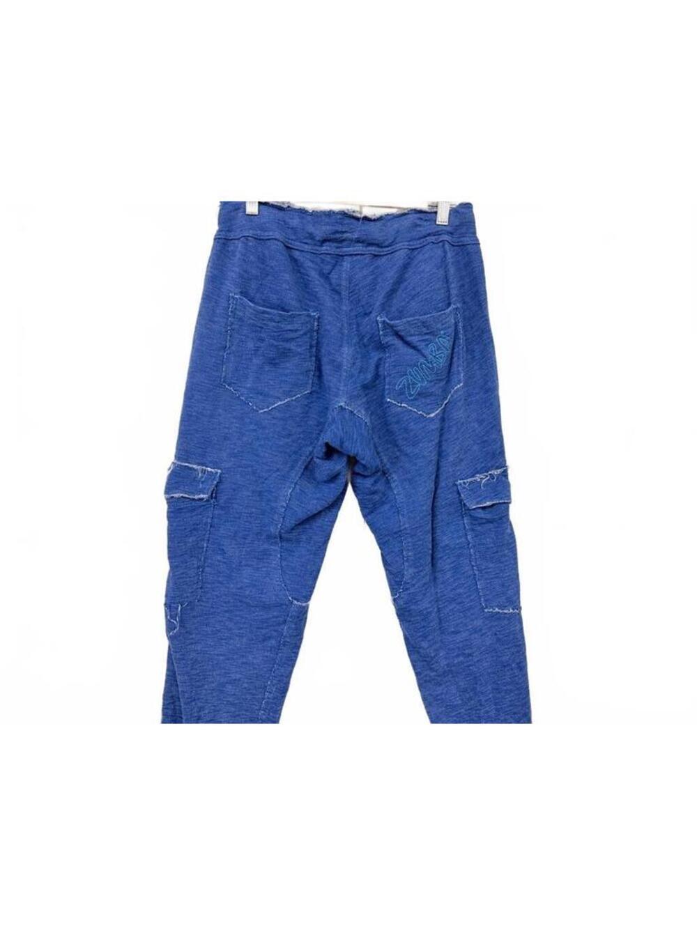 Zumba Wear Women’s Medium Blue Cargo Jogger Pants Drawstring Dance Workout - Picture 2 of 7